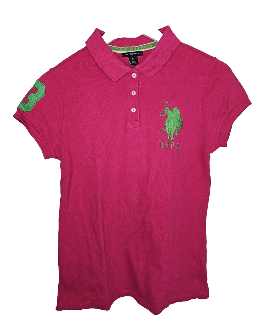EK8245 Damen Tshirt von U.S Polo Assn. , Pink, Gr. L0