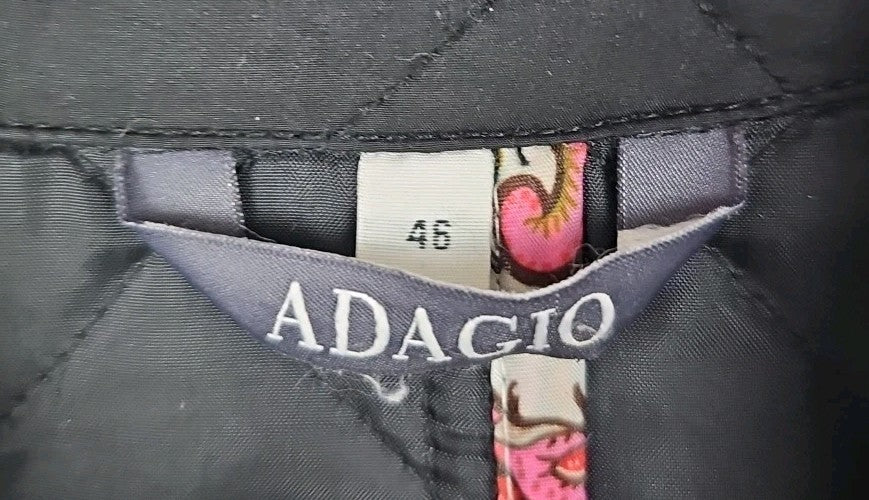 EK9467 Damen Jacke Adagio Gr.46 Schwarz1
