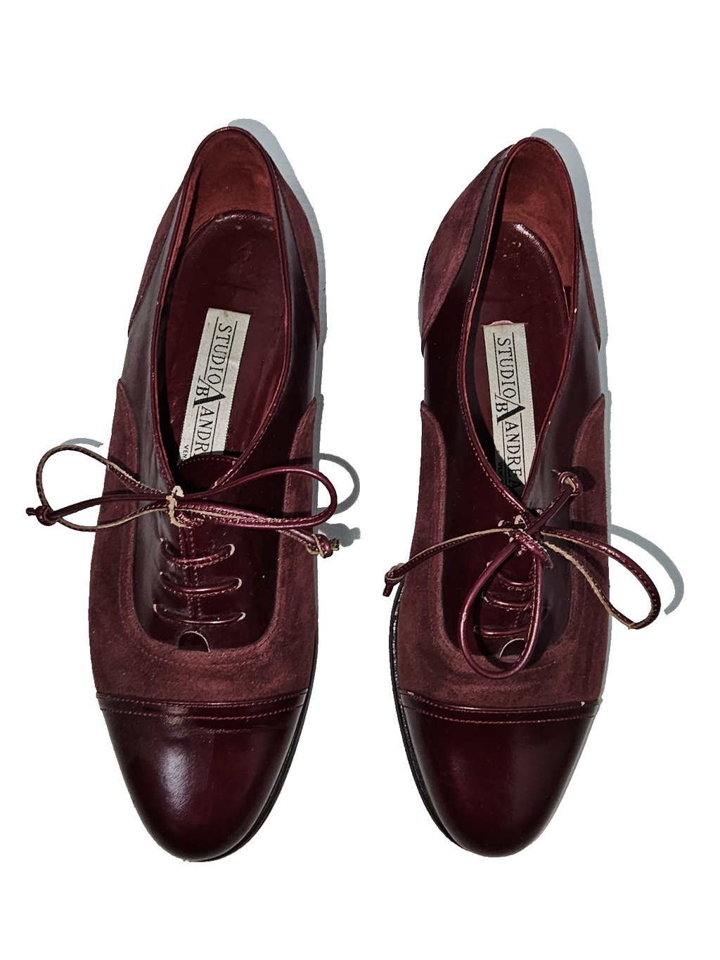 ES740 Damen Schuhe von Studio Andrea, Weinrot, Gr. 36½1