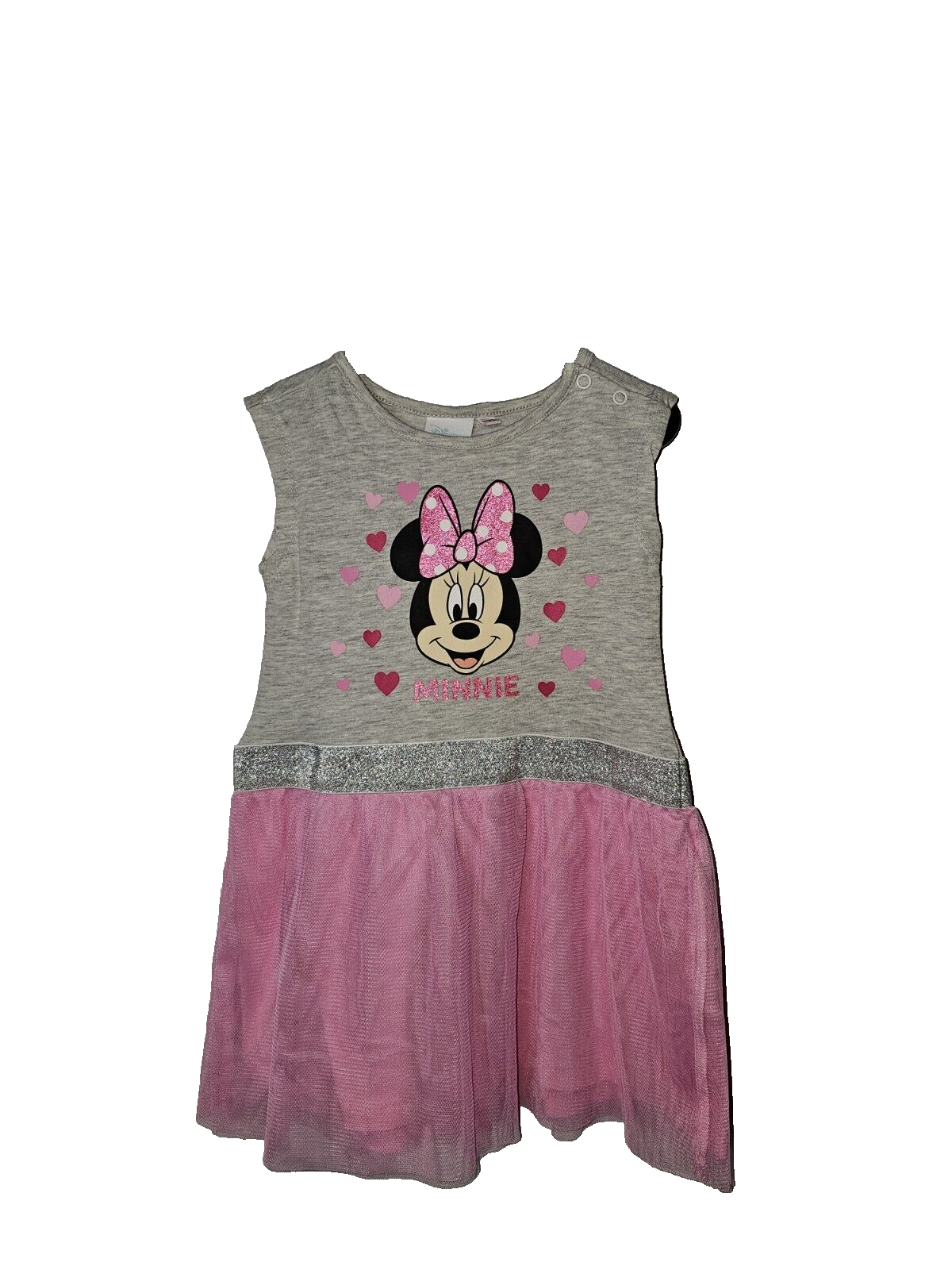 EK0493 Mädchen Kleid von Disney Baby, Grau, Gr.920