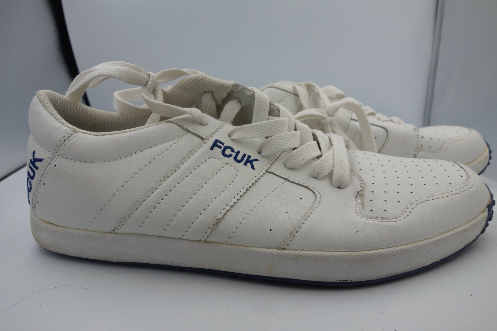 ES0191 Herren Sneaker von FCUK, weiß, Gr. 452