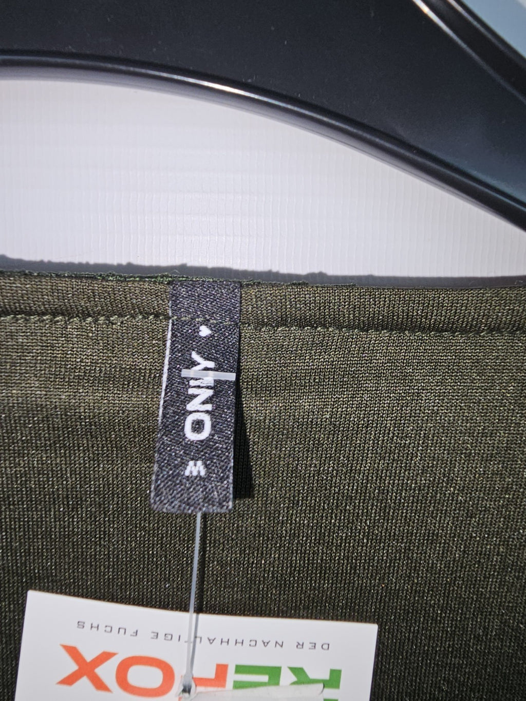 EK1062 Damen Bluse von Only, Dunkelgrün, Gr. M3