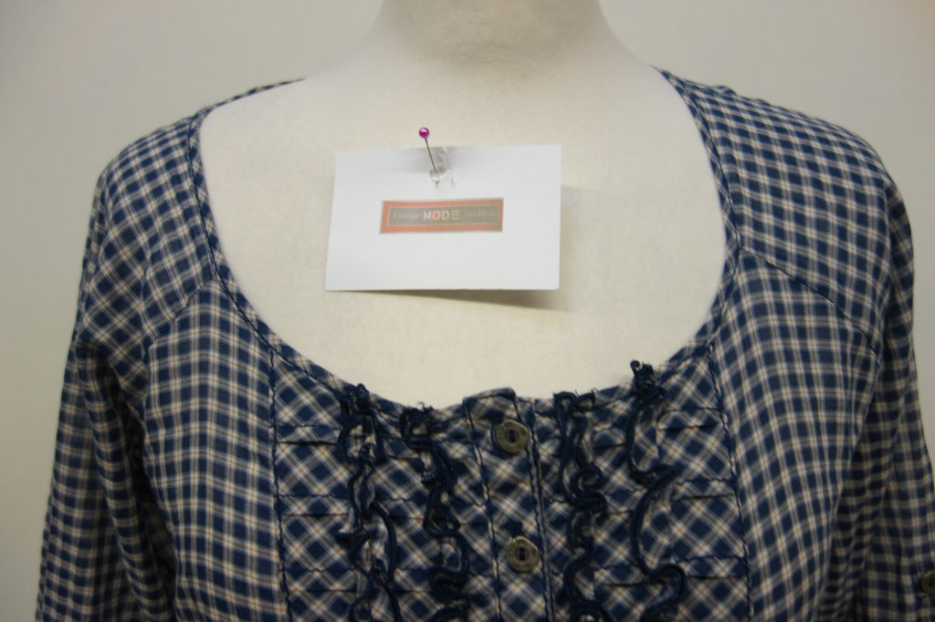 EK3152 Damen Bluse von QS, kariert, Gr. 341