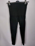 EK4309 Damen Schwangerschafts Leggings, schwarz, Gr.XS-S (nach Größentabelle)0