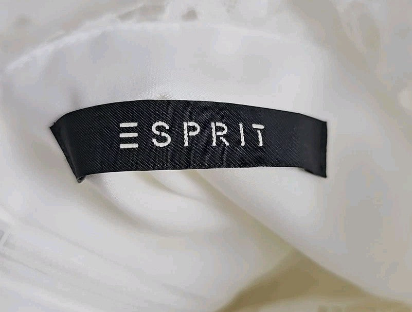 EK9710 Damen Kleid Esprit Gr.M Weiß2
