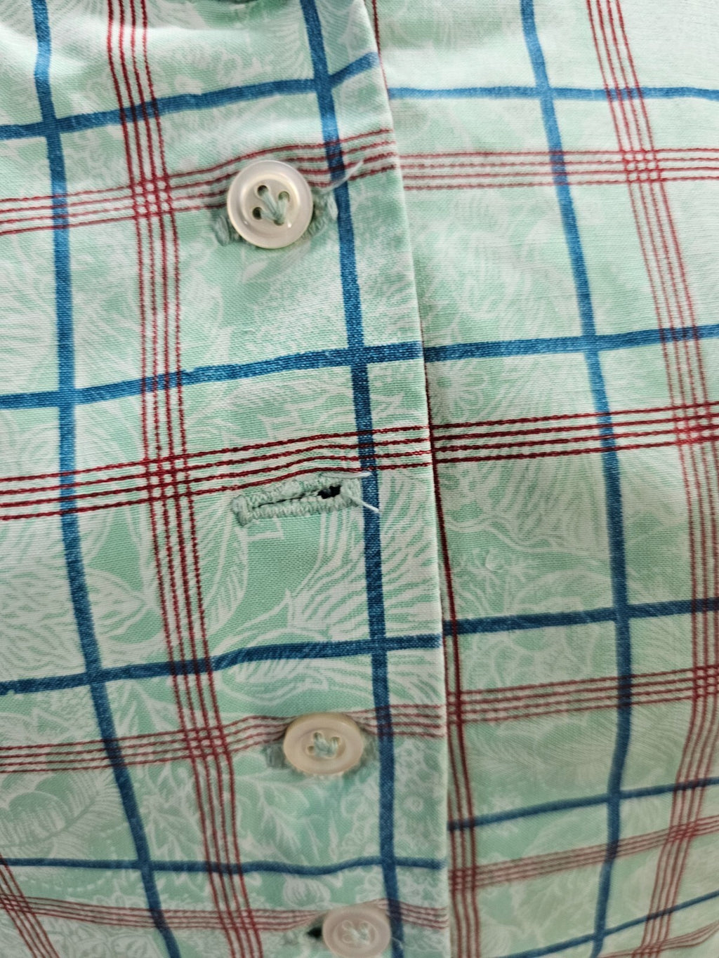 EK1569 Damen Dirndl, mintgrün, kariert, Gr. M3