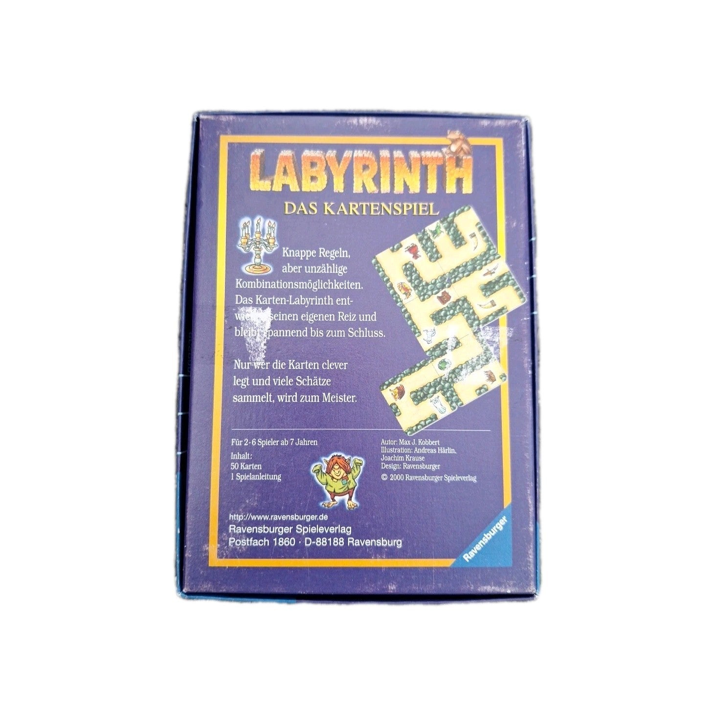 EB3658 Labyrinth das Kartenspiel von Ravensburger 2
