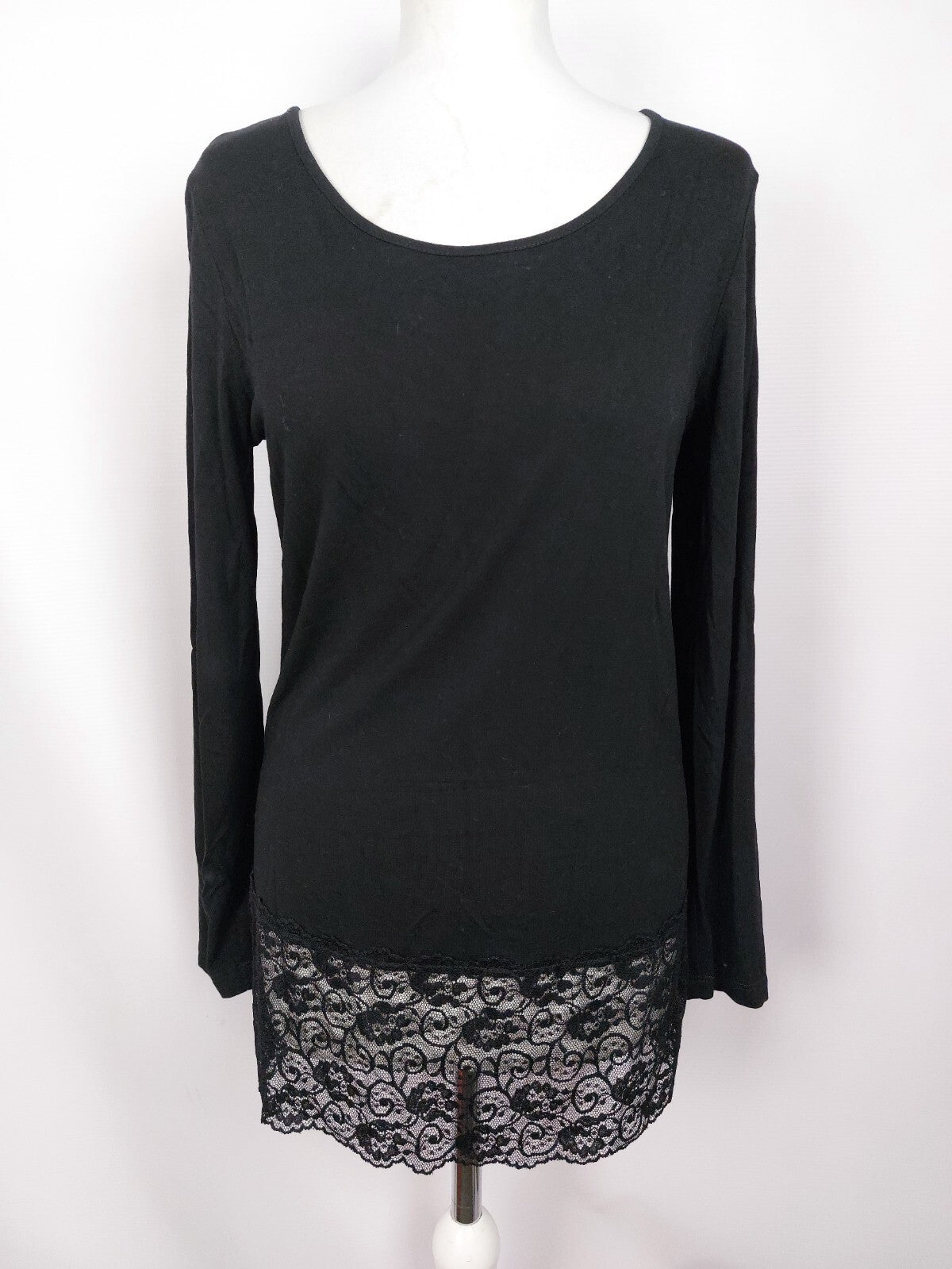 EK3758 Damen Longshirt von Pfeffinger, schwarz, Gr. 360