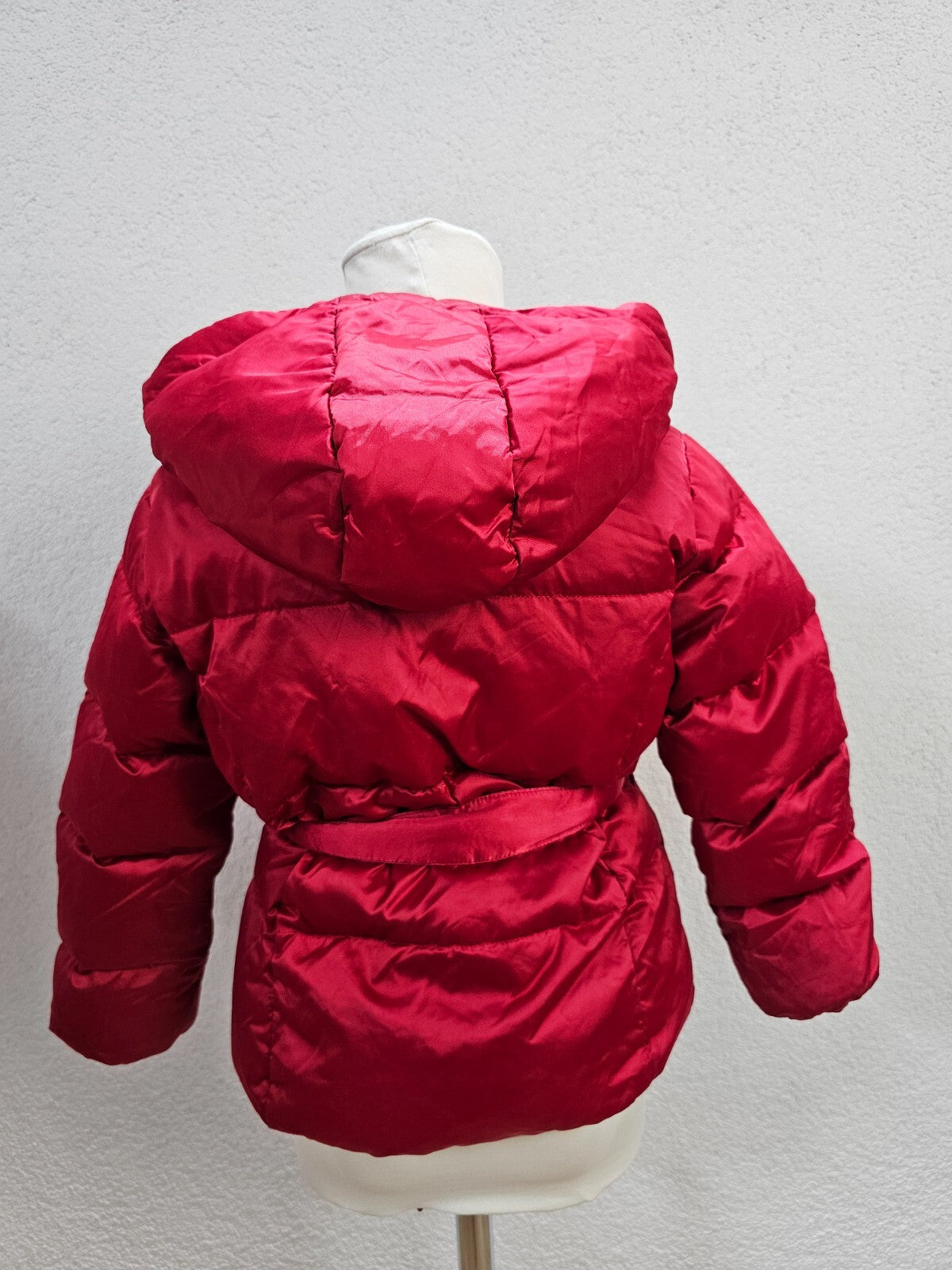 EK5976 Mädchen Steppjacke von Trussardi, rot, Gr. 1045