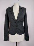 EK4662 Damen Blazer von Divided by H&M, schwarz, Gr.360
