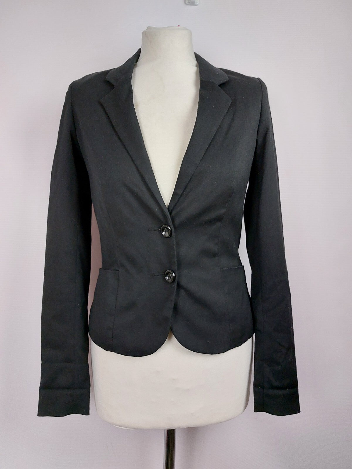 EK4662 Damen Blazer von Divided by H&M, schwarz, Gr.360