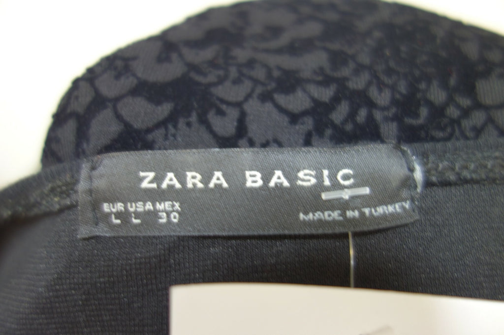 EK1711 Damen Kleid von Zara, schwarz, Gr. L5