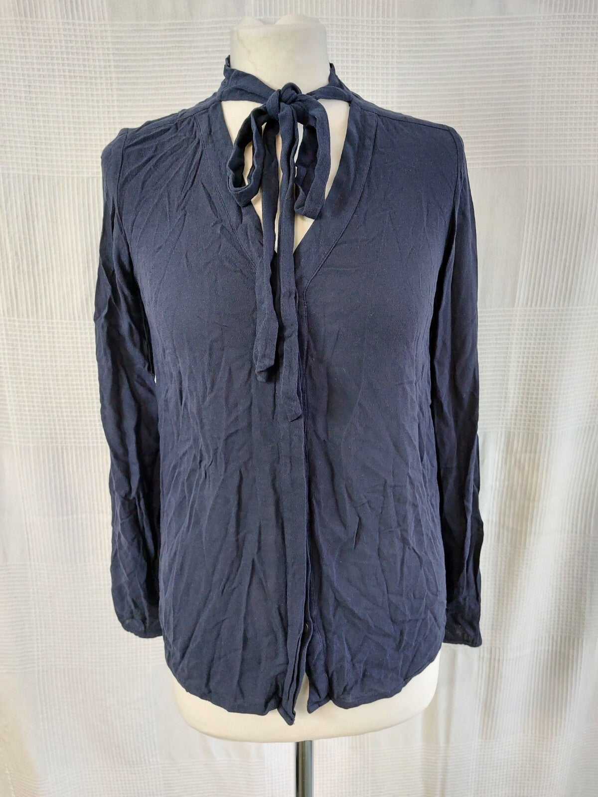 EK4305 Damen Bluse von s.Oliver, dunkelblau, Gr. 320