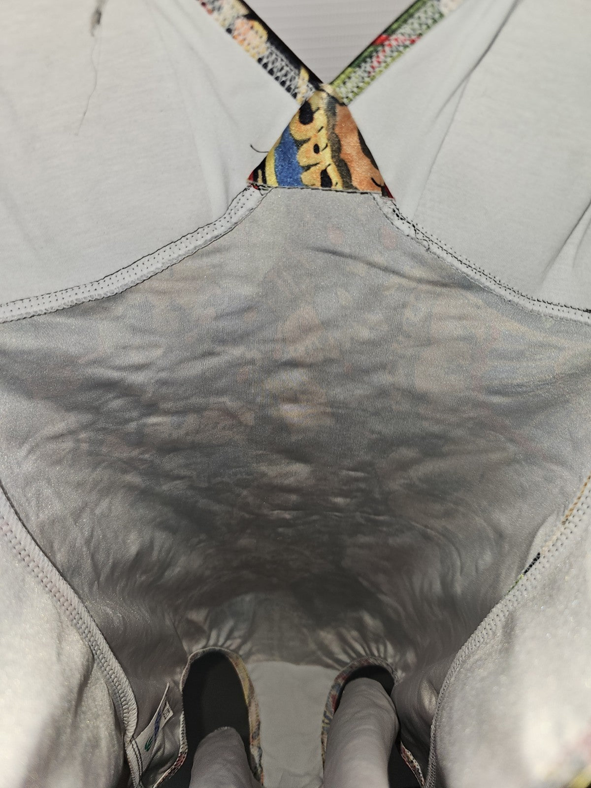 EK11058 Damen Badeanzug von Caribia, Mehrfarbiges Blumenmuster, Gr.42 3