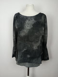 EK3900 Damen Bluse von Monari, grau, Gr. 380
