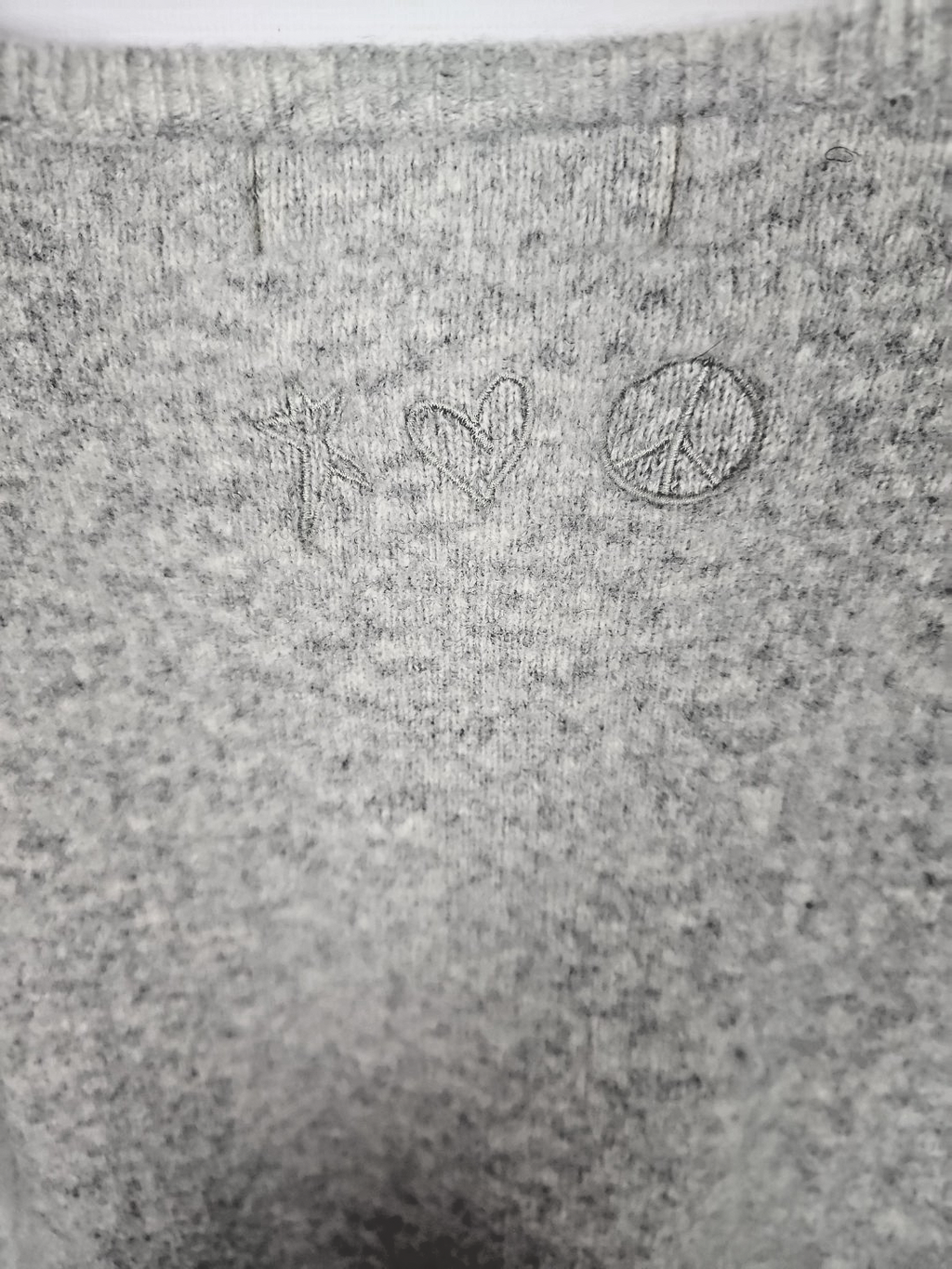 EK 1846 Damen Pullover Grau Lieblingssrück Gr 42 100% SCHURWOLLE2