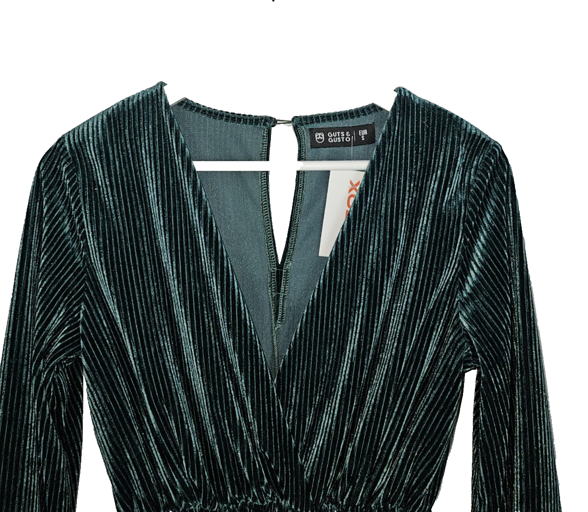 EK7080 Damen Kleid von Guts& Gusto, Grün, Gr.S1