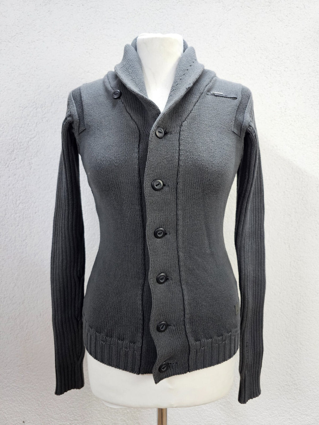 EK5399 Damen Strickjacke von G-Star, grau, Gr. S0