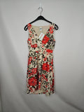 EK6448 Damen Kleid von Vero Moda, rot-grün-beige, Gr.S0