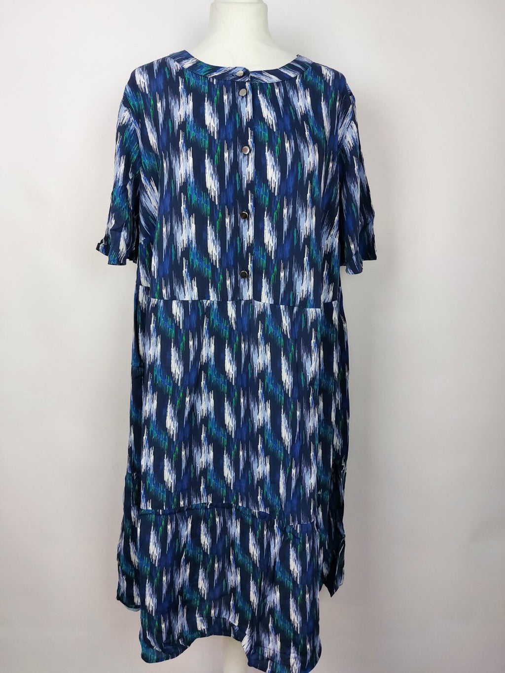 EK4271 Damen Sommerkleid von Sheego, marineblau, Gr. 440