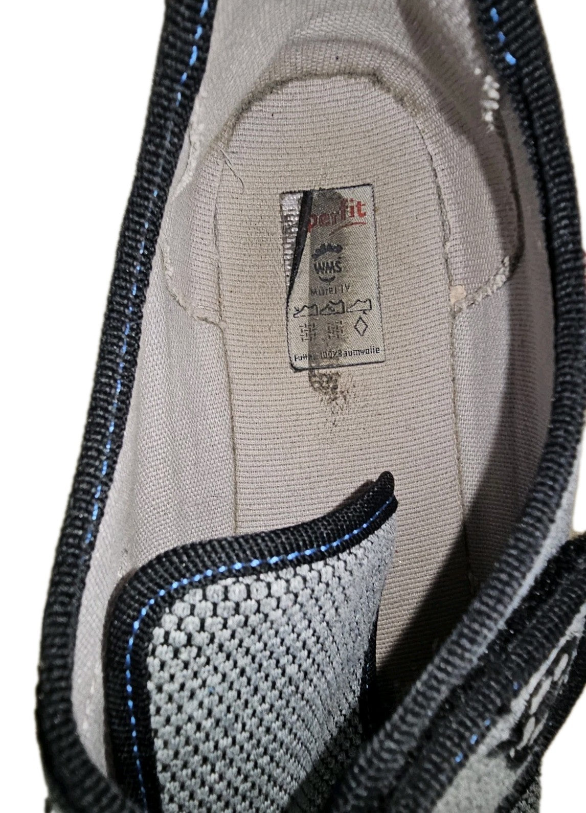 ES108 Jungen Hausschuhe von Superfit, Grau, Gr. 354