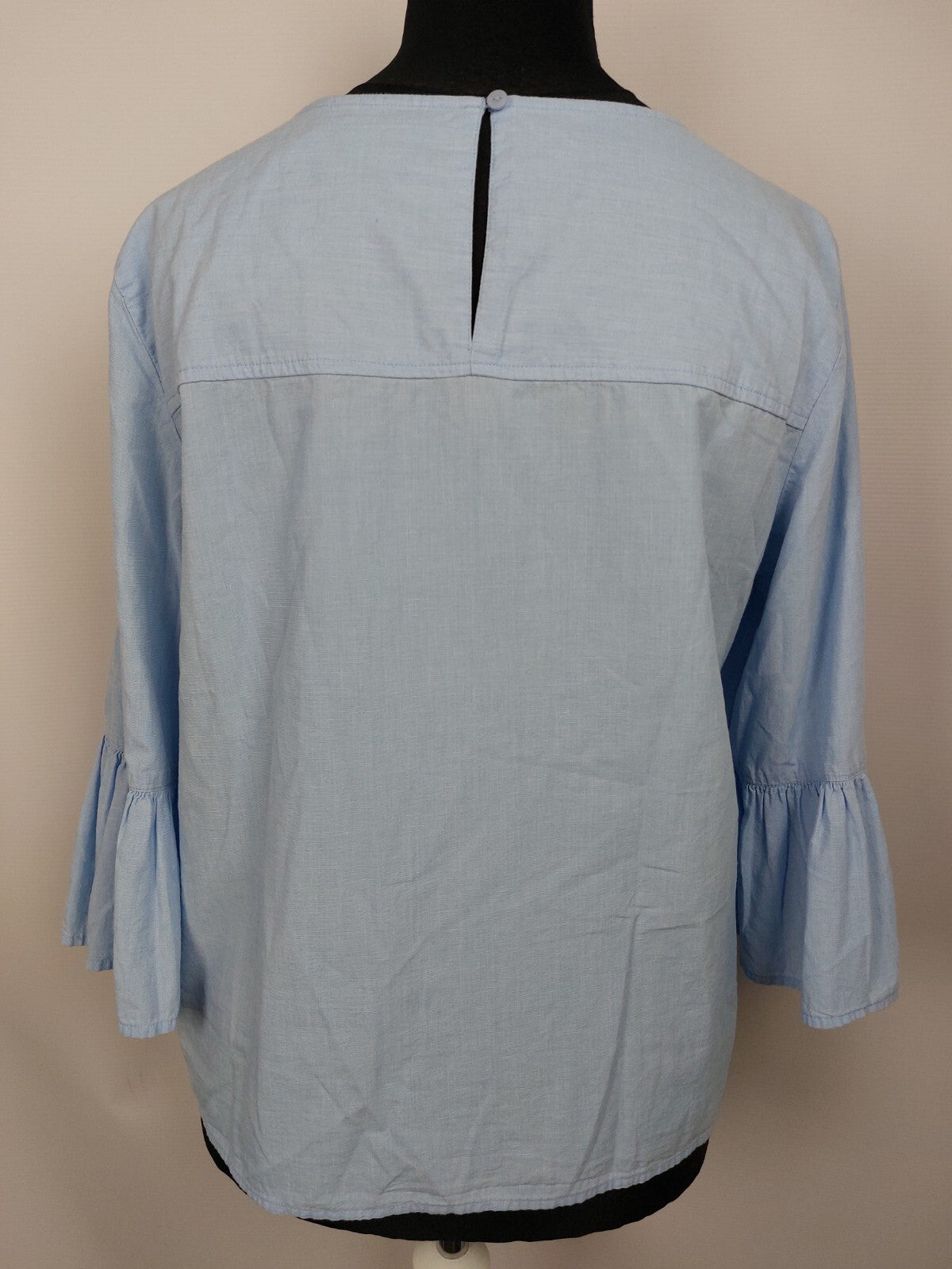 EK4983 Damen Bluse von Tom Tailor, hellblau, Gr.444
