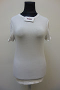 EK0658 Damen Asos T-shirt weiß Größe M0