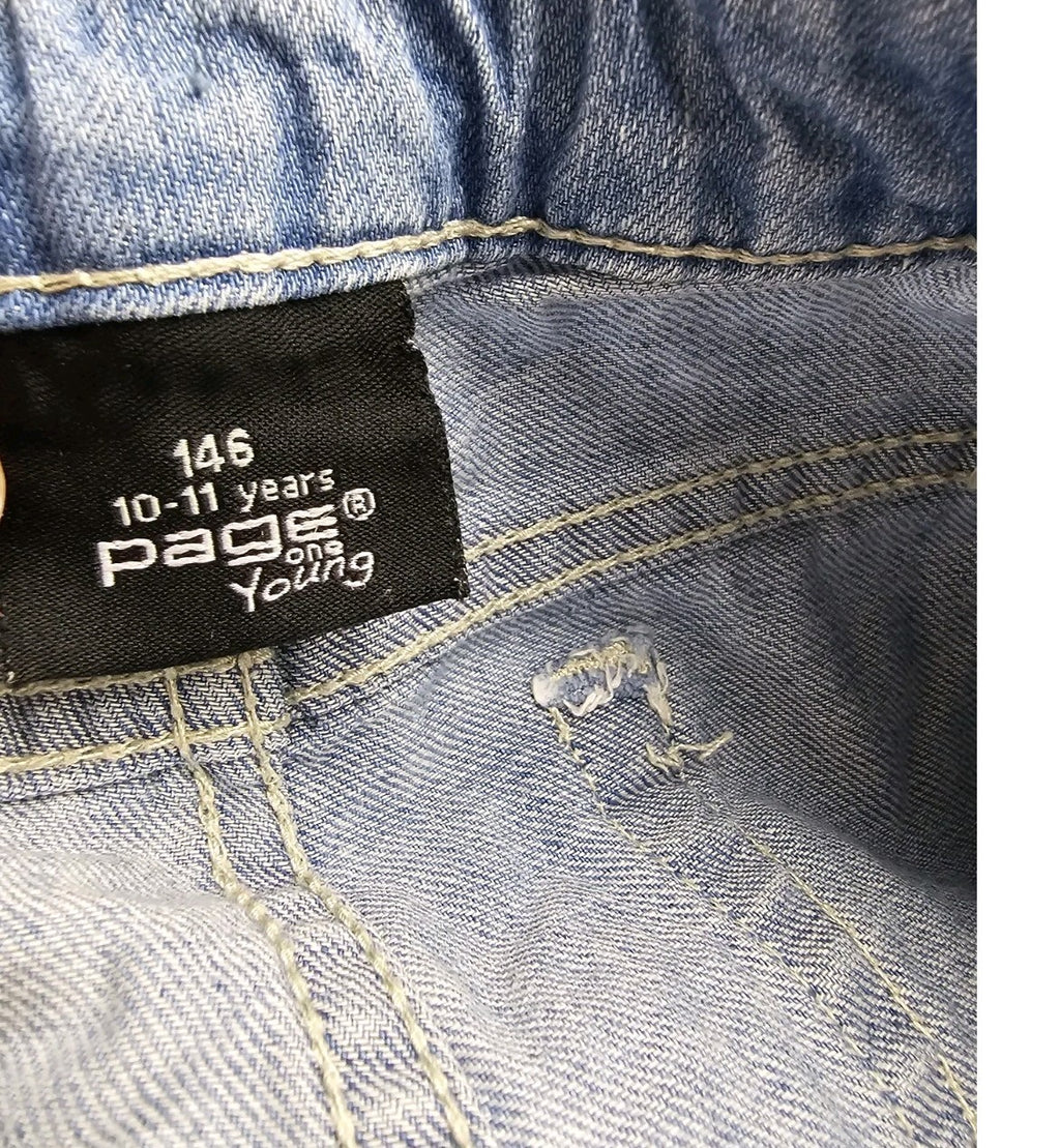 EK10778 Kinder Kurze Hose von PageOneYoung, Blau, Gr. 1464