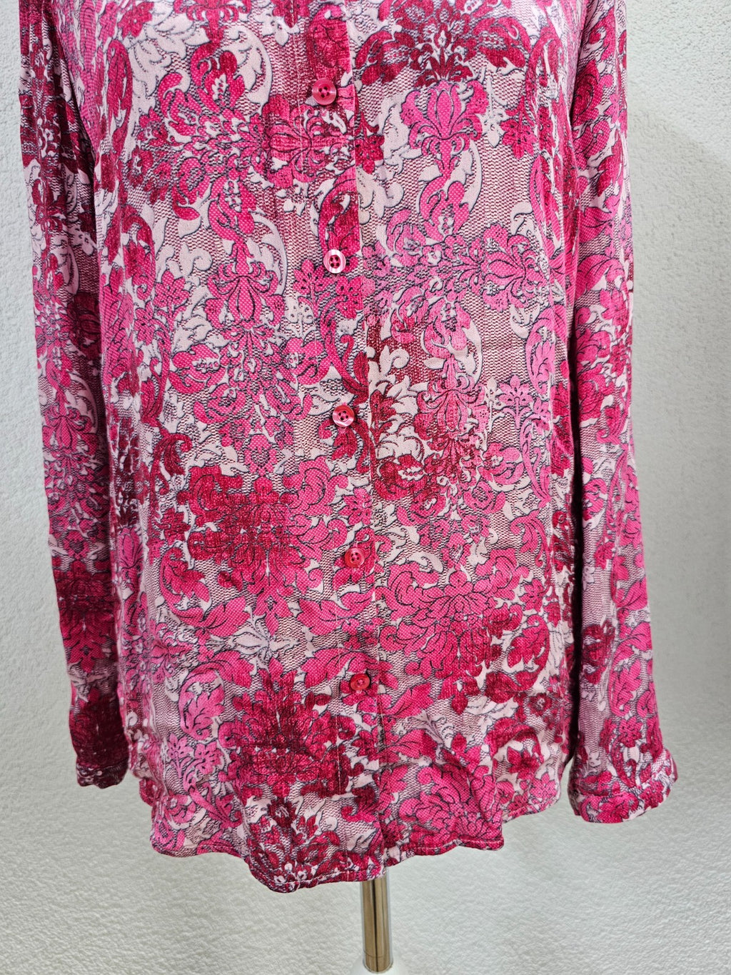 EK5900 Damen Bluse von Alba Moda, pink, Gr. 382