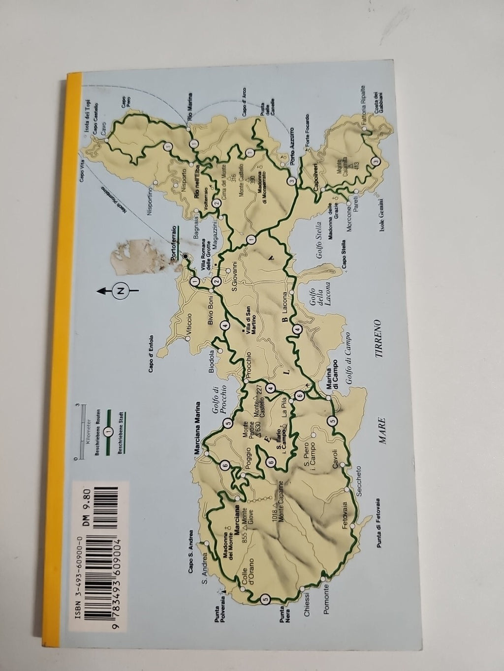 EB1636 Elba und Toskanische Inseln. [Verf.:. Ill.: Vera Solymosi-Thurzó. Kt.1