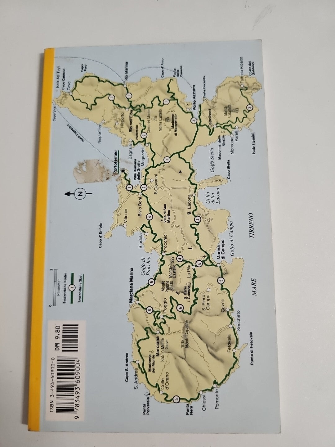 EB1636 Elba und Toskanische Inseln. [Verf.:. Ill.: Vera Solymosi-Thurzó. Kt.1