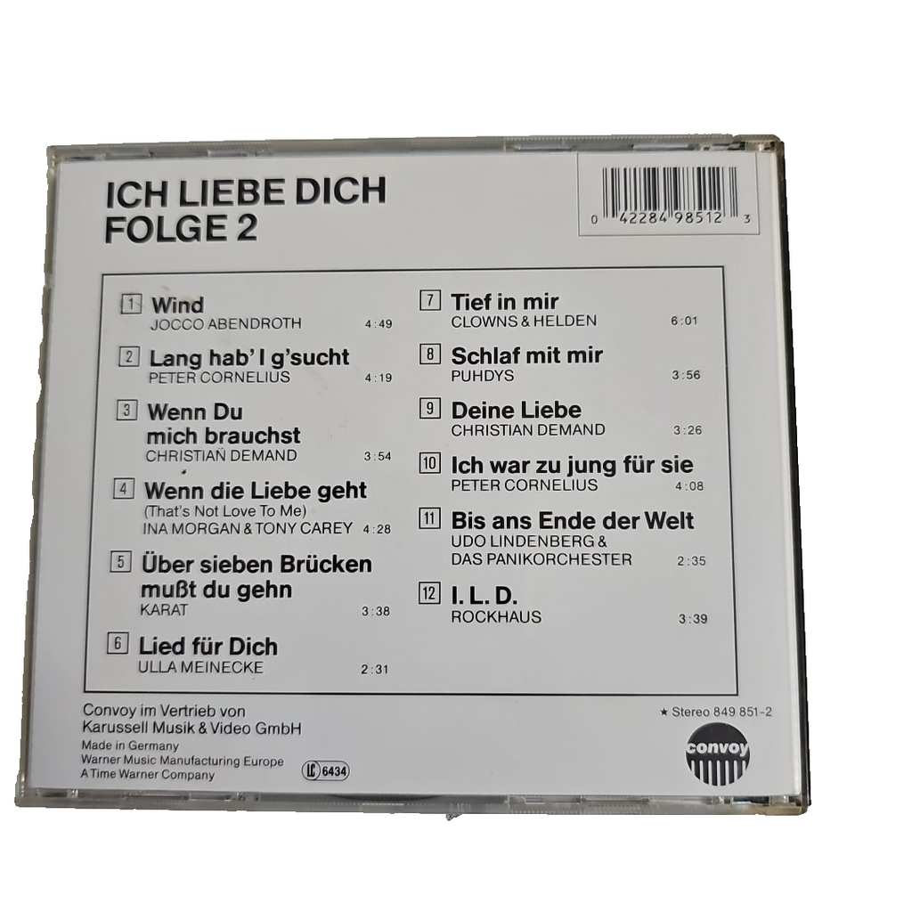 EB3166 Ich liebe Dich 2 (1978-91) Karat, Puhdys, Udo Lindenberg2