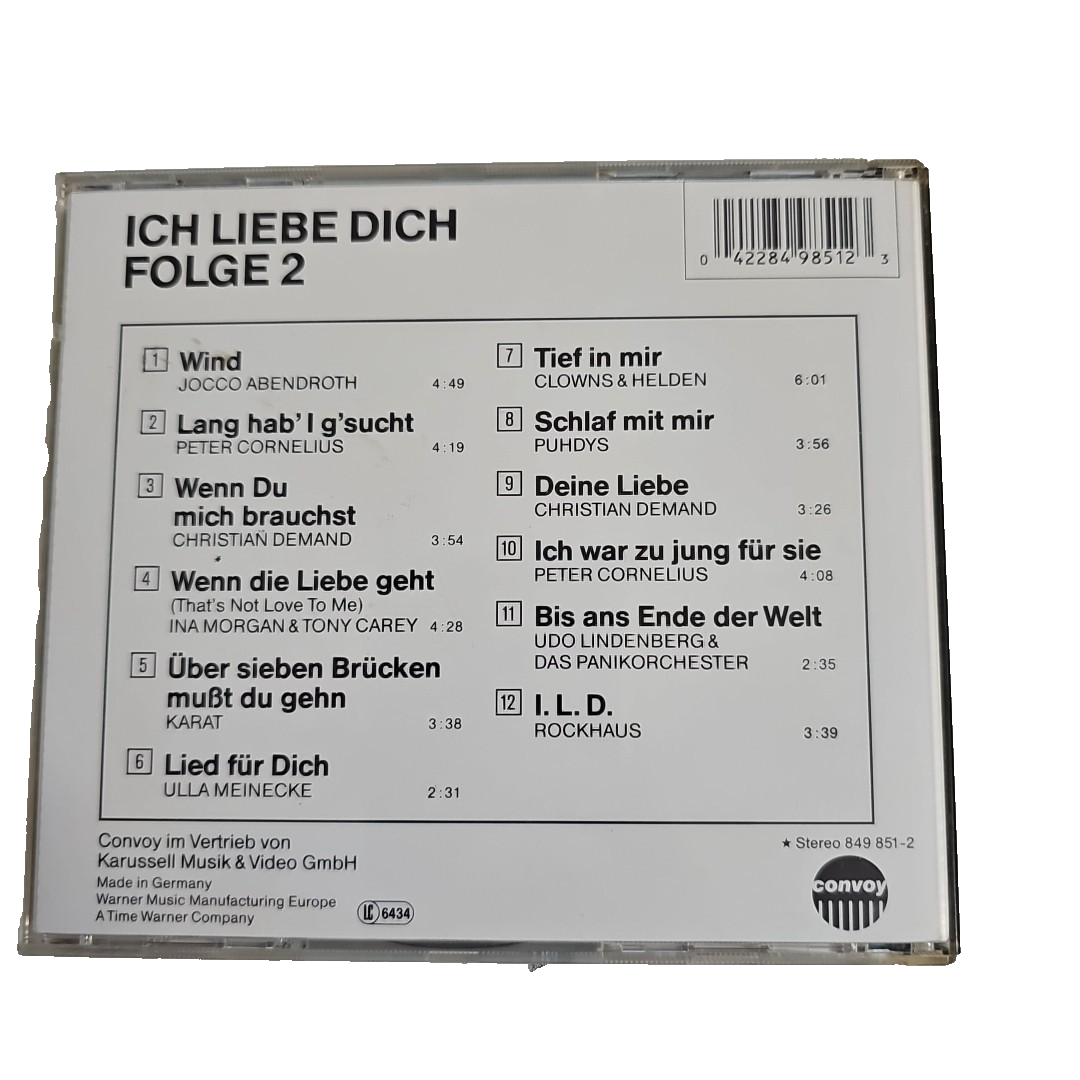 EB3166 Ich liebe Dich 2 (1978-91) Karat, Puhdys, Udo Lindenberg2