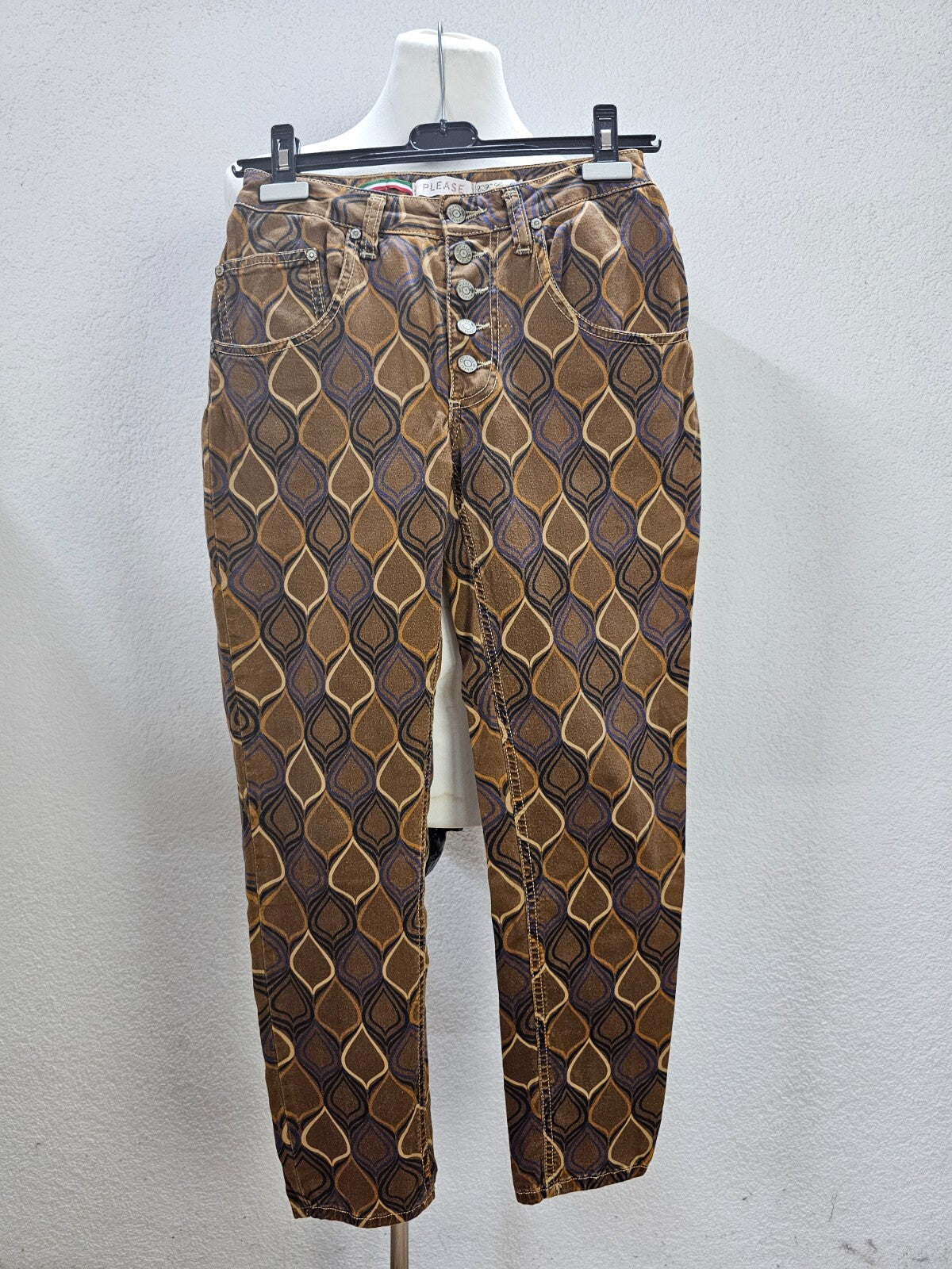 EK6211 Damen Jeans von Please, braun, Gr. S0