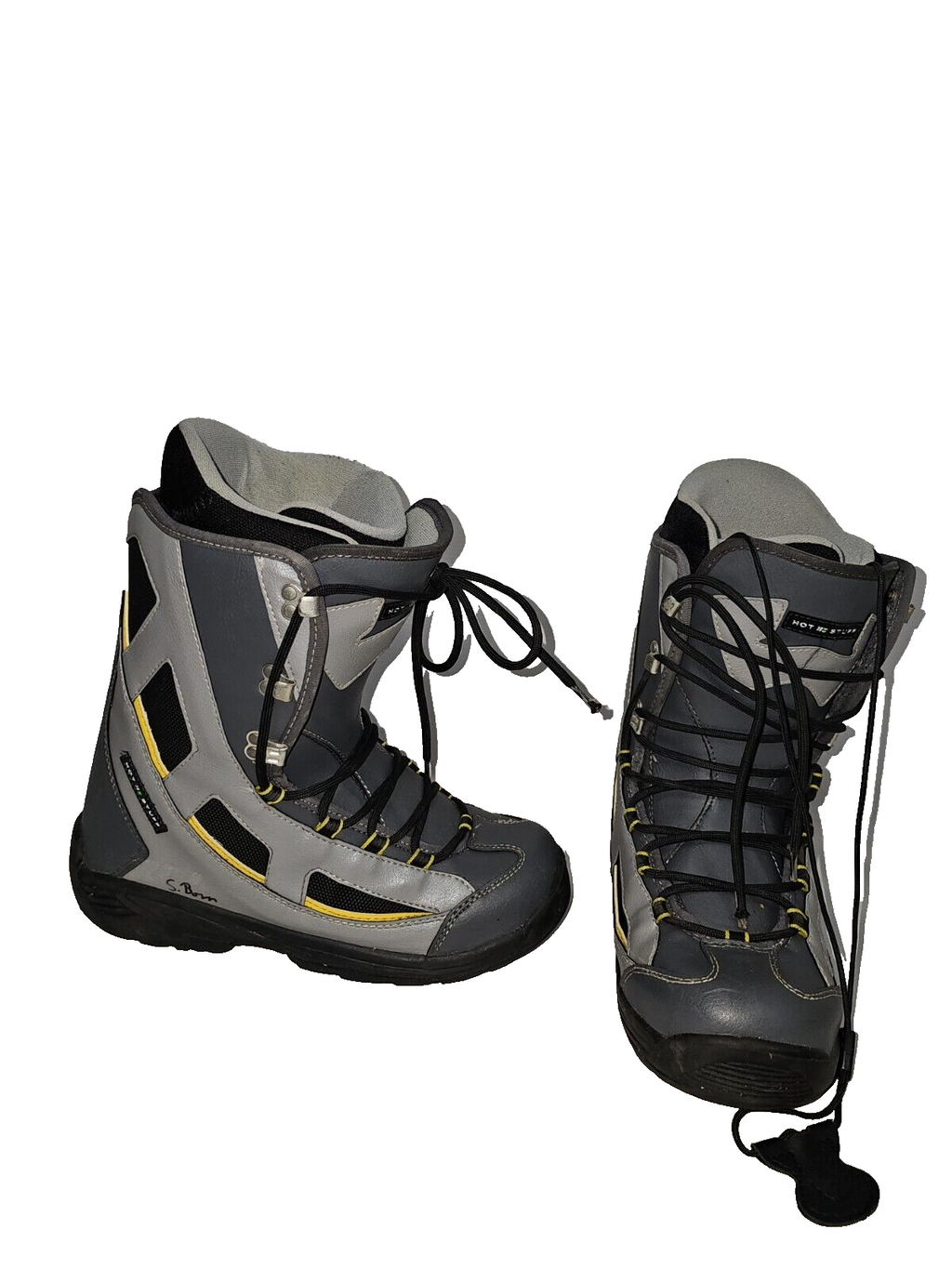ES709 Herren Ski Schuhe von Hot Stuff, Grau, Länge der Sohle 33cm0