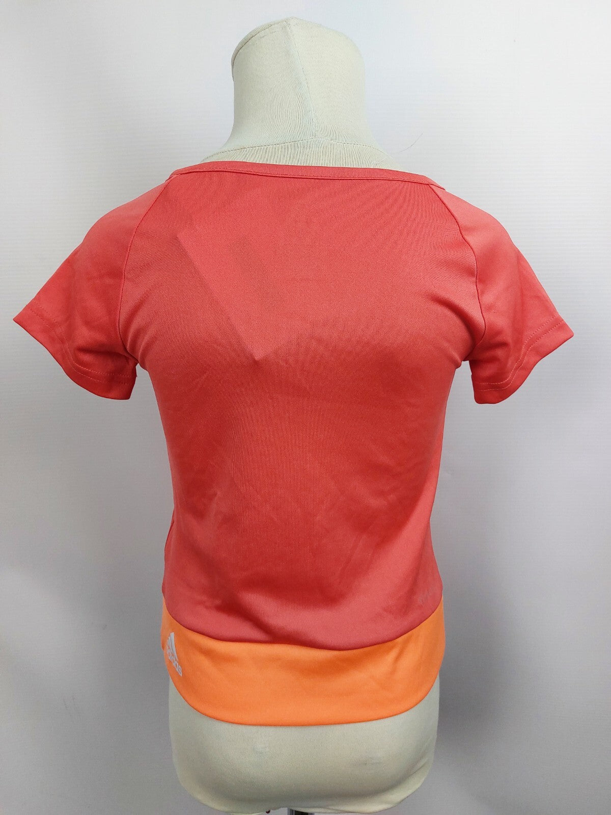 EK3032 Kinder Sport Shirt von adidas, rot/orange, Gr. 1164