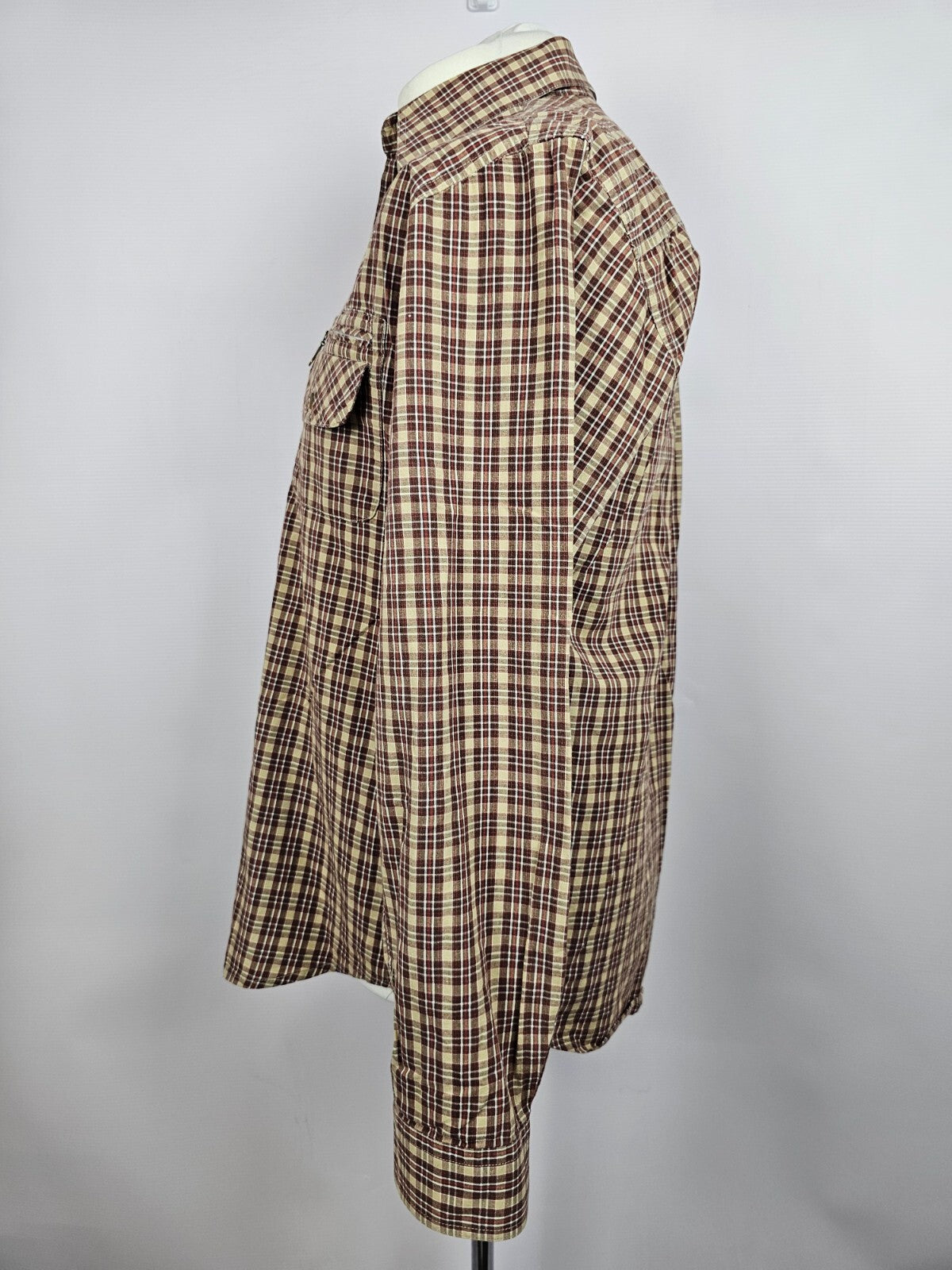 EK5413 Herren Hemd von X Tuxer, braun, Gr.M (39/40)2