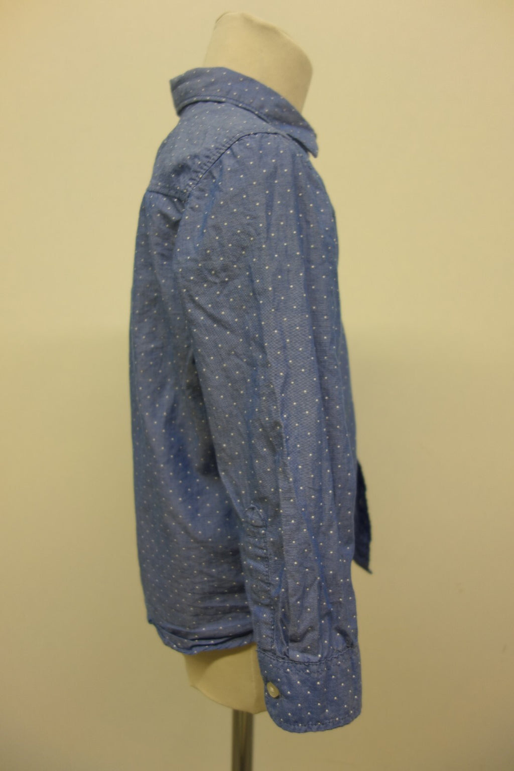 EK1895 Jungen Hemd von H&M, gepunktet, Gr. 1222
