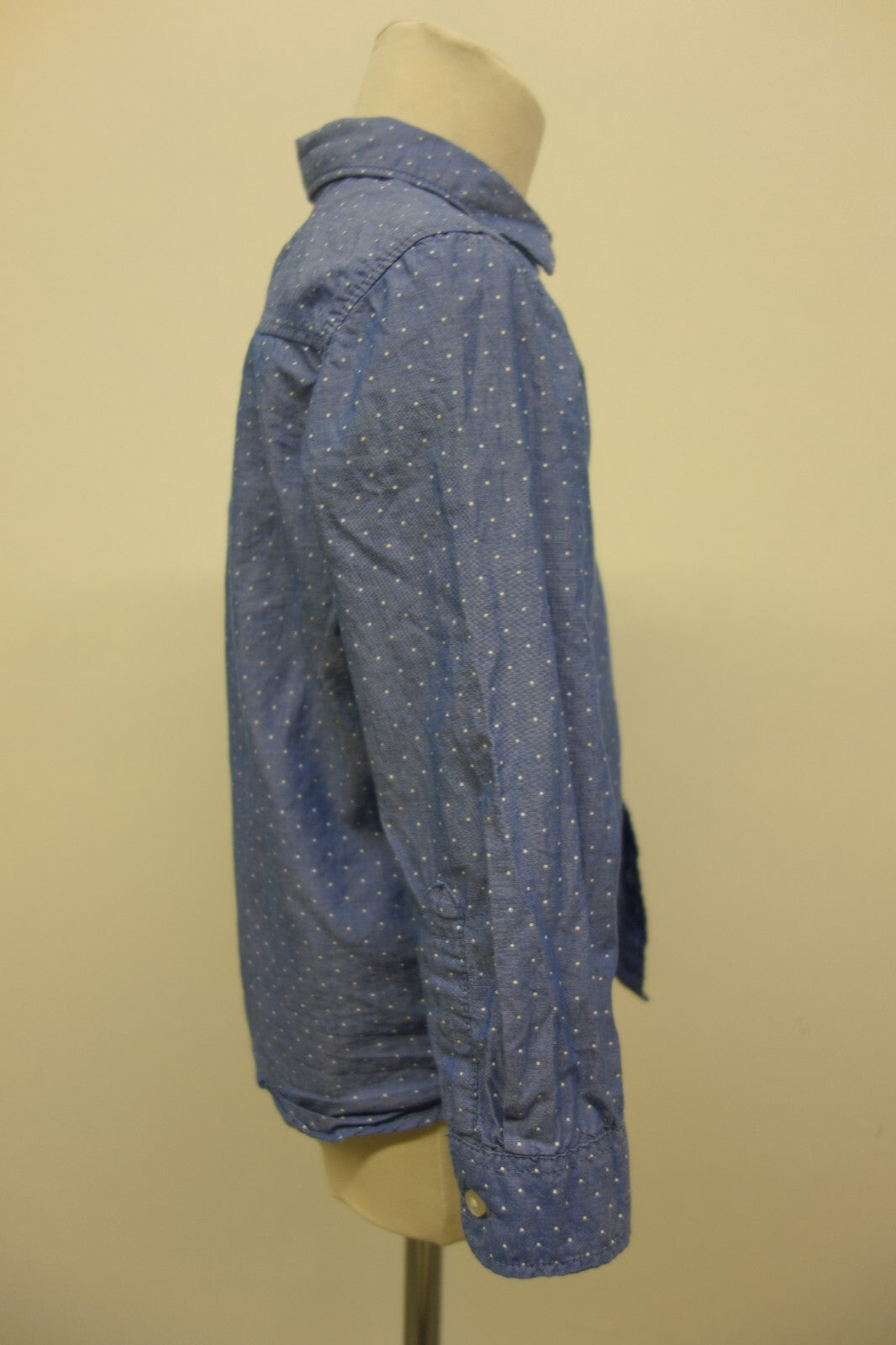 EK1895 Jungen Hemd von H&M, gepunktet, Gr. 1222