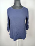 EK0046 Damen Shirt von Tom Tailor, blau, Gr. 420