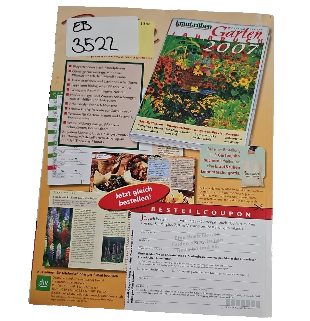 EB3522 Kraut und Rüben, 12/2006, biologisches Gärtnern und naturgemäßes Leben1