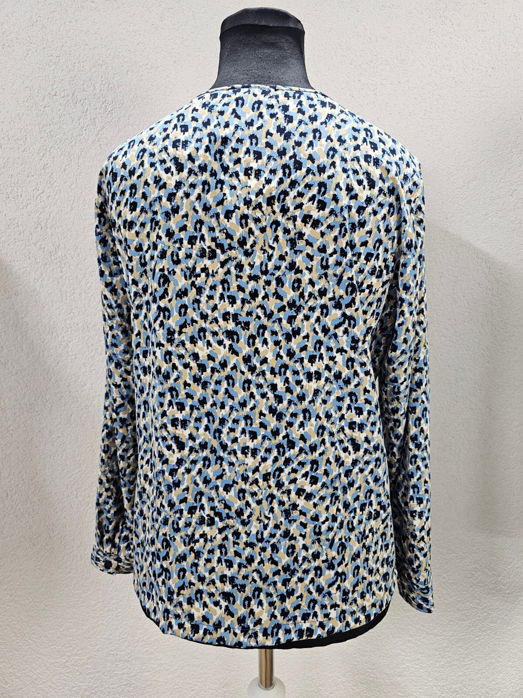 EK5603 Damen Bluse von Paola!, blau-beige, Gr.443