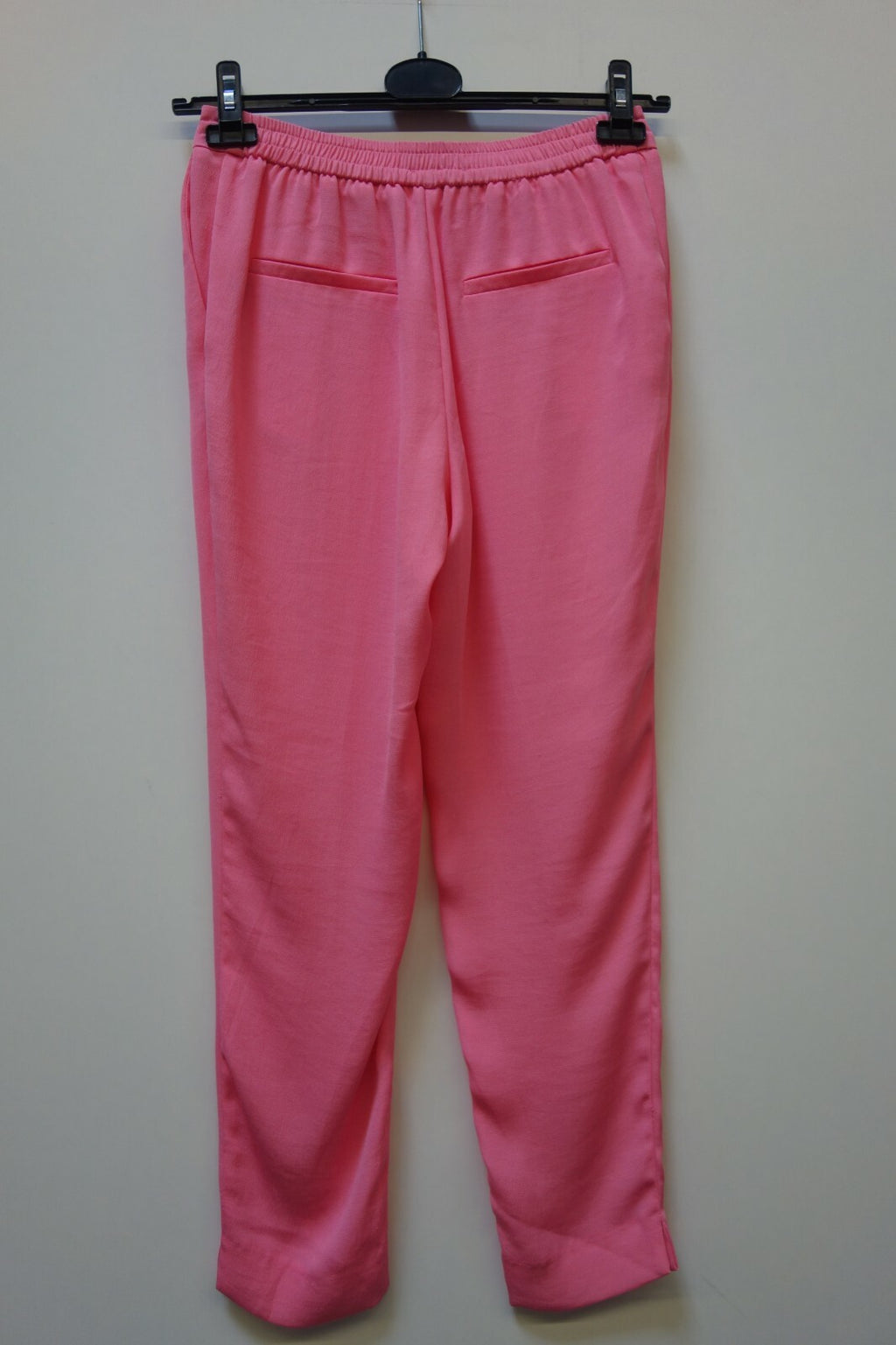 EK1683 Damen Stoffhose von Zara Basic, rosa, Gr. S4