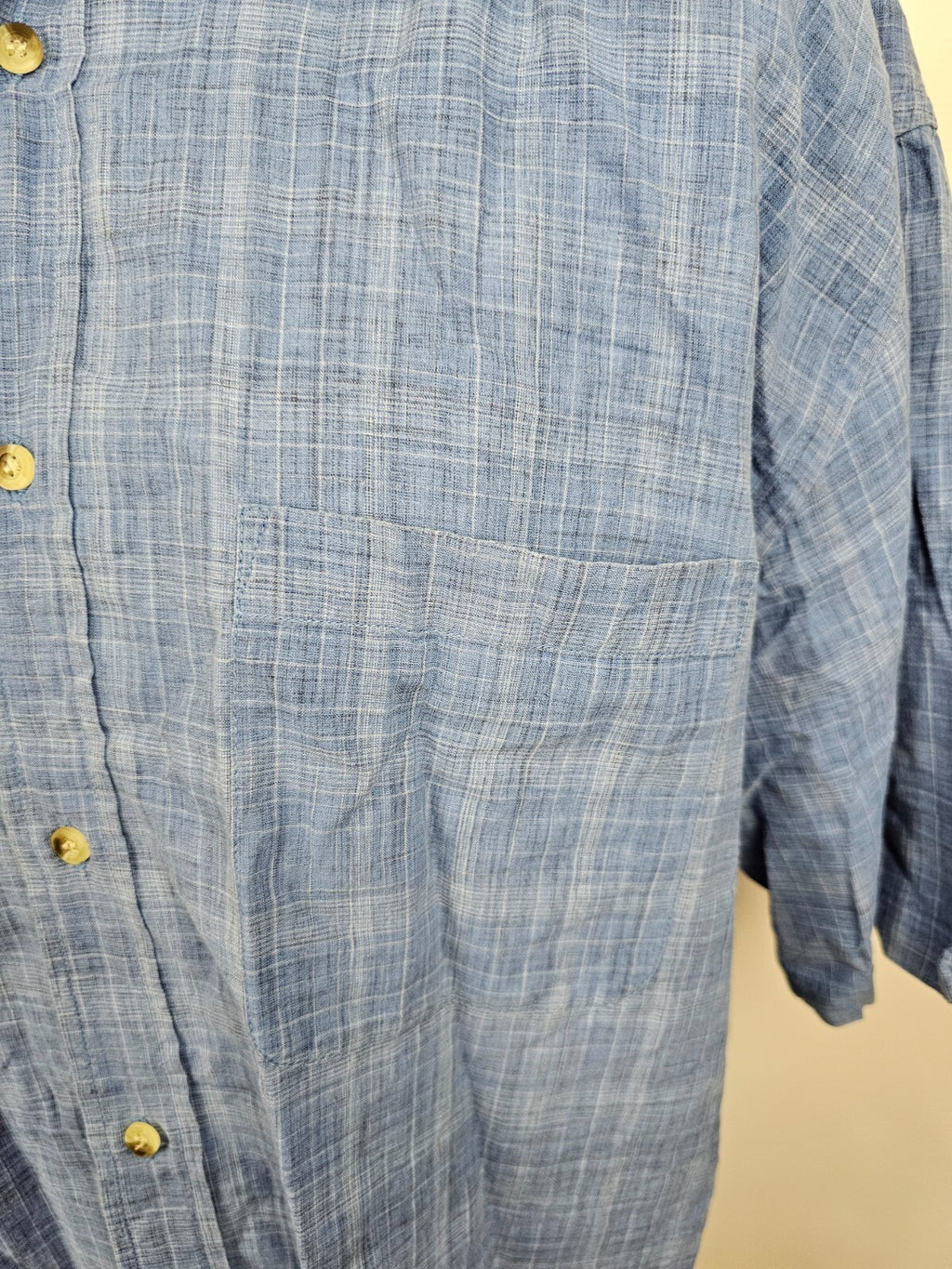 EK5680 Herren Hemd von Woodpecker, blau, Gr. 43/443