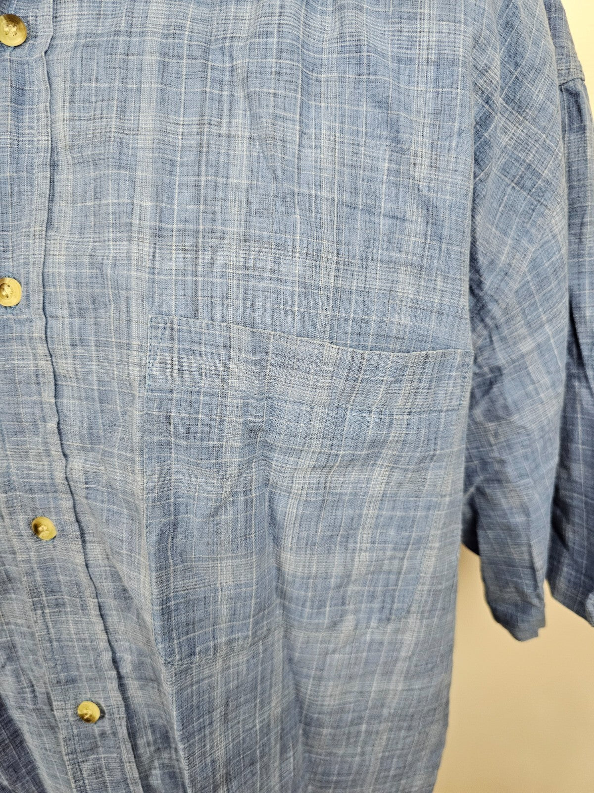 EK5680 Herren Hemd von Woodpecker, blau, Gr. 43/443