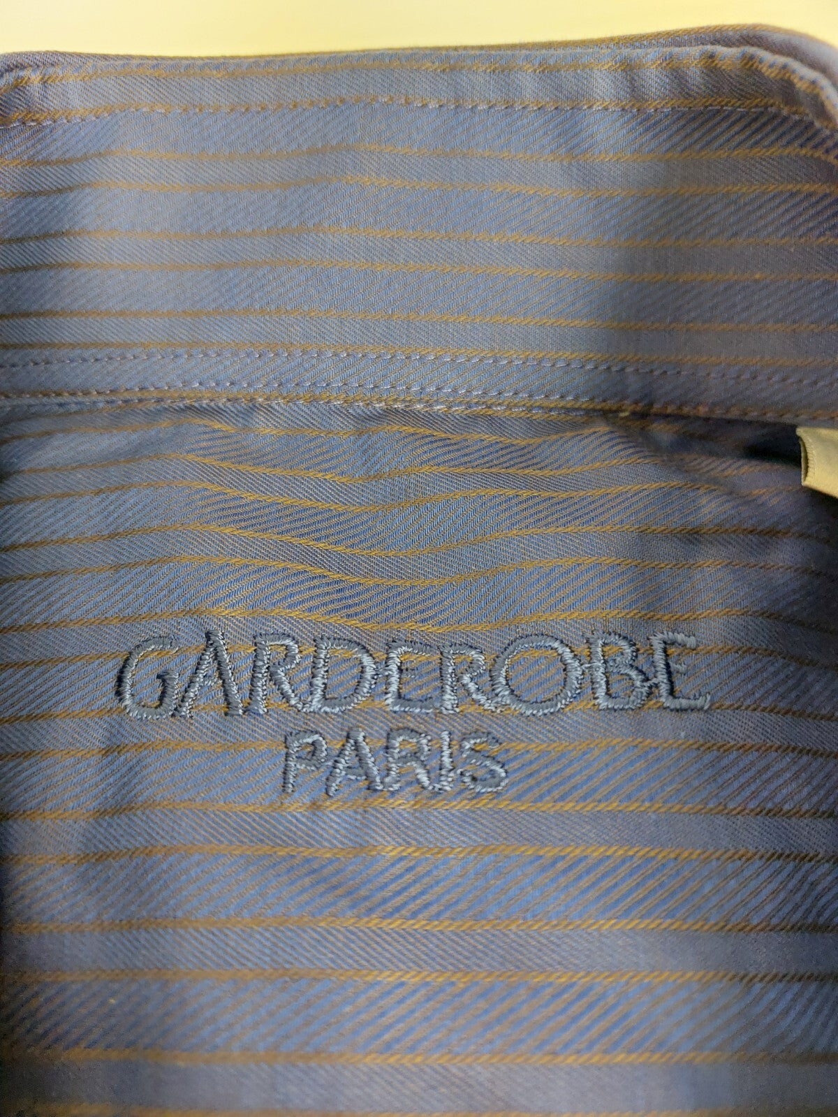 EK4851 Herern Hemd vom Garderone Paris, blau, Gr.M(39/40)4