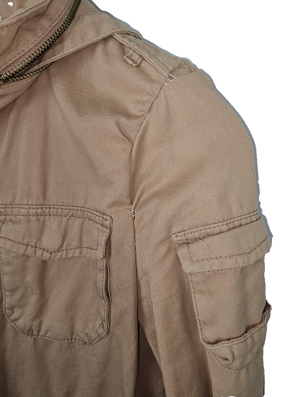 EK8467 Damen Jacke von H&M,Braun, Gr. 342