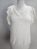 EK6363 Damen Bluse von H&M, beige, Gr.360