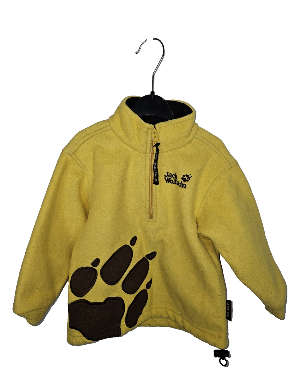 EK7695 Kinder Pullover von Jack Wolfskin, Gelb, Gr.920