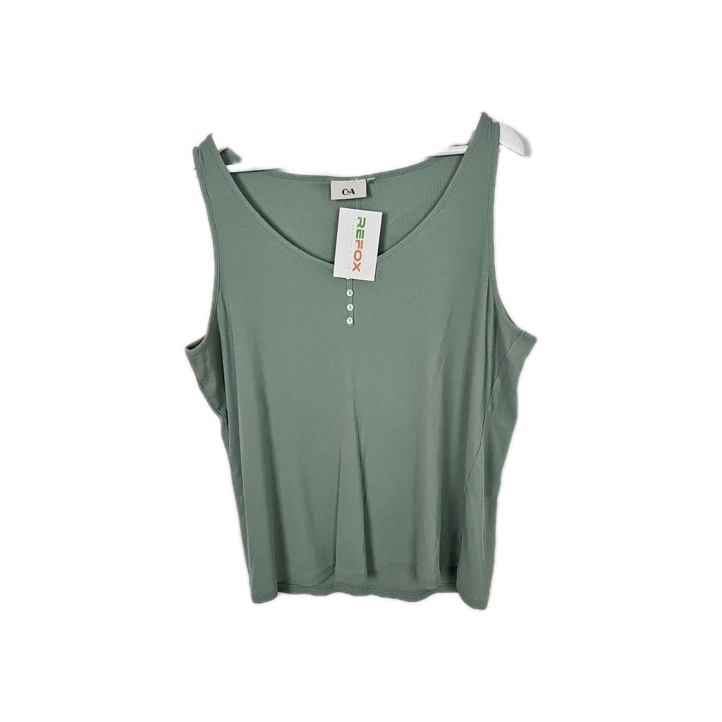 EK7442 Damen T-Shirt C&A Gr.M Grün0